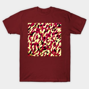 Camouflage - Maroon Wheat T-Shirt